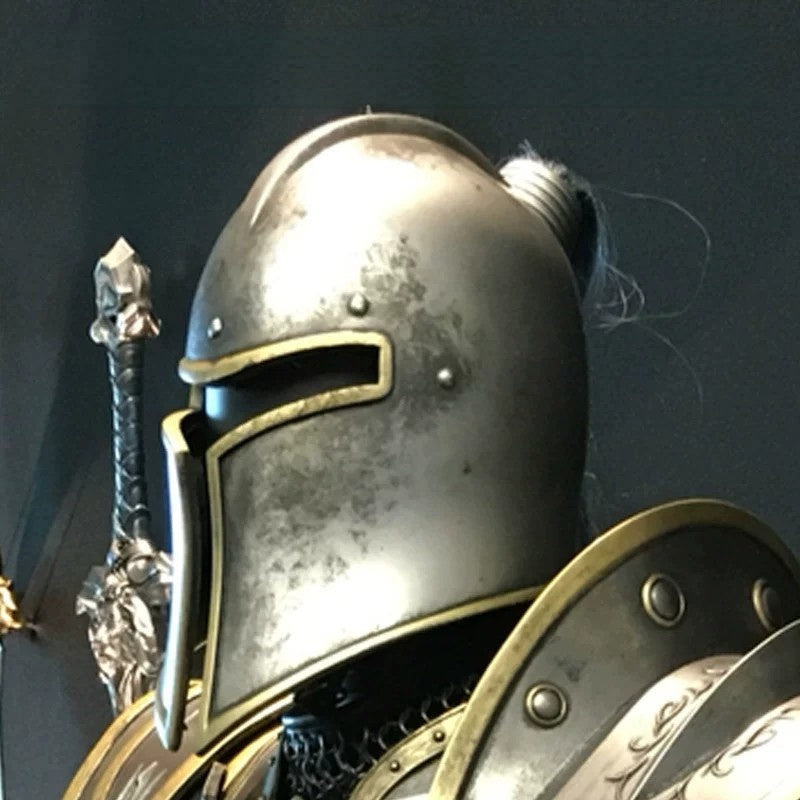 Warcraft Movie – Alliance Stormwind Guard Warrior Helmet – 1:1 Scale