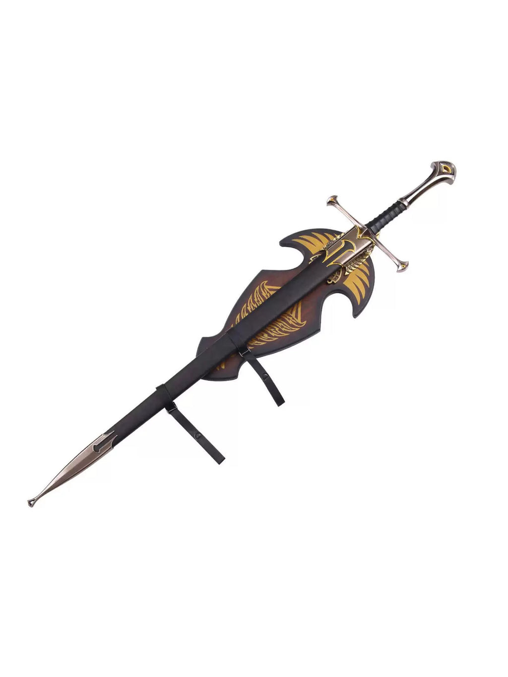 The Lord of the Rings – Narsil Sword – Aragorn's Blade – Elendil's Heirloom – 1:1 Scale Full Metal – Unsharpened – Inscribed Edition
