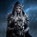Warcraft 2.0 Lich King Helmet – 1:1 Scale Helm of Domination – Arthas Frostmourne Crown Model Statue