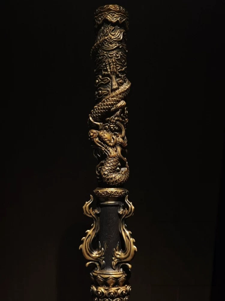Mythic Black Wukong – Ruyi Jingu Bang 2.0 – Metal Retractable 1:1 Weapon – Journey to the West