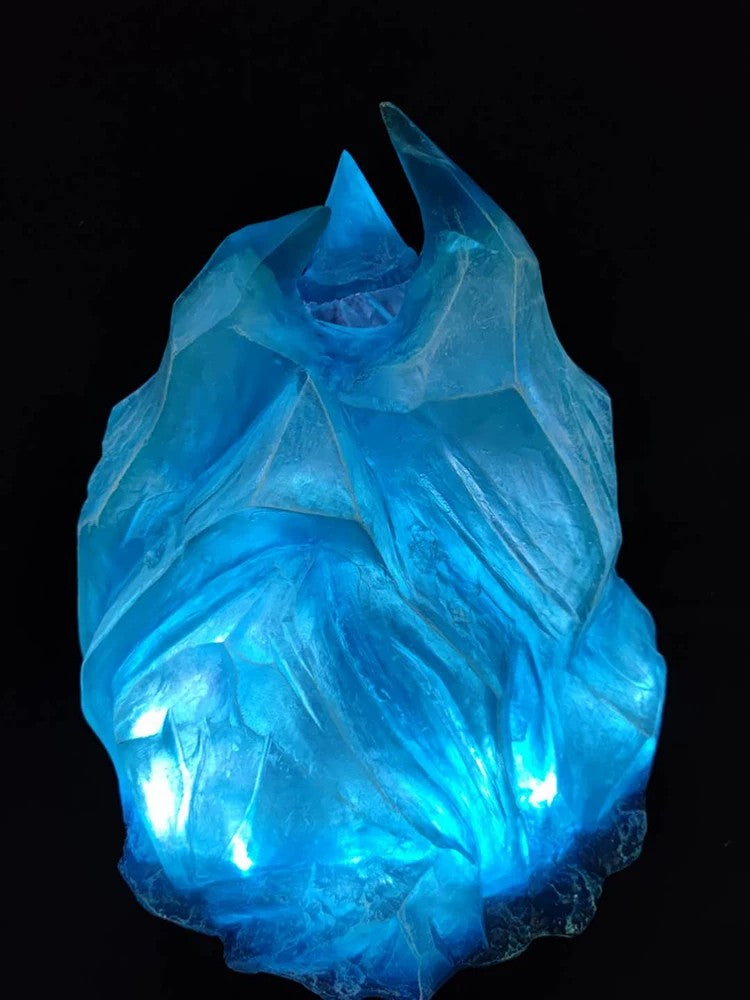 World of Warcraft – Frostmourne 1:1 Base – Frozen Throne Display Diorama – Resin Handcrafted Collectible
