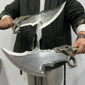 God of War – Blades of Chaos – Kratos Chaos Blades – 1:1 Full Metal – Unsharpened