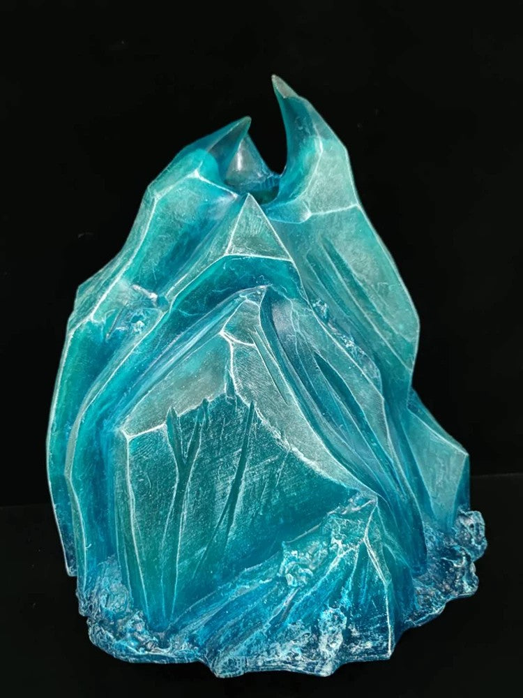 World of Warcraft – Frostmourne 1:1 Base – Frozen Throne Display Diorama – Resin Handcrafted Collectible