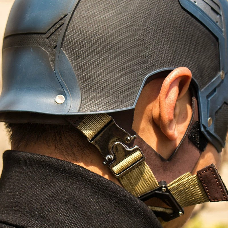 Avengers Captain America 1:1 Silicone Helmet Mask – Wearable