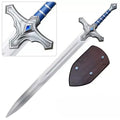 Warcraft Movie – Stormwind Soldier Sword &Shield Set – 1:1 Scale Collectible – Unsharpened