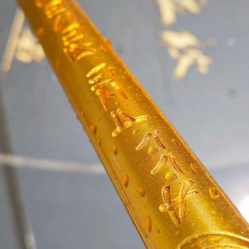 Aquaman Trident of Atlan - Life-size Full Metal Trident - 1:1 Scale Gold Poseidon Spear - King of Atlantis Costume