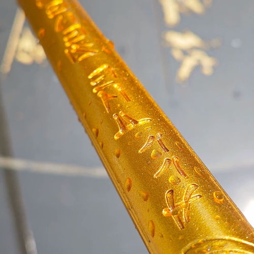 Aquaman Trident of Atlan - Life-size Full Metal Trident - 1:1 Scale Gold Poseidon Spear - King of Atlantis Costume