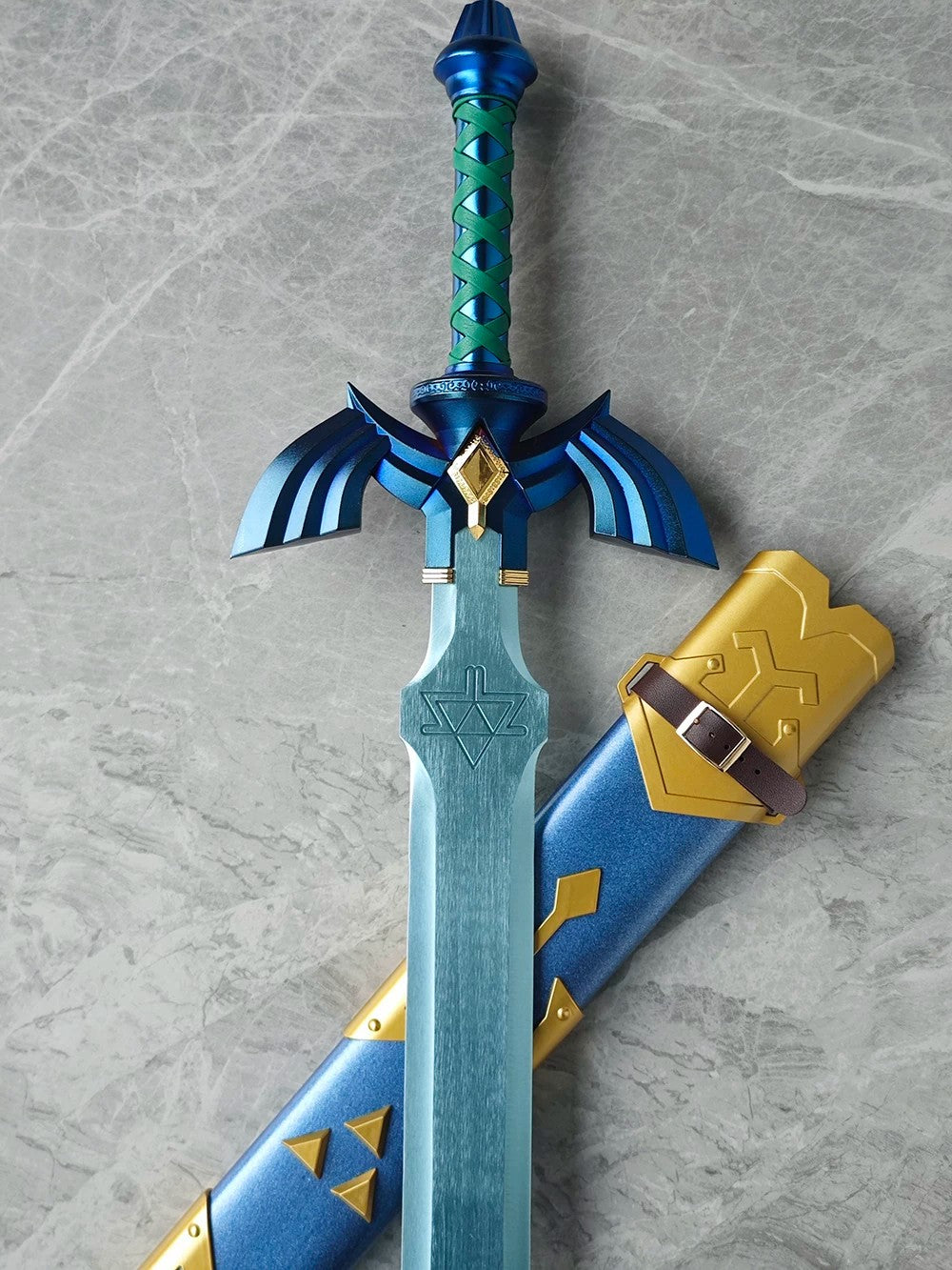 Master Sword Full Metal Model – Legend of Zelda Link 1:1 Weapon COS Prop – Unsharpened Blade