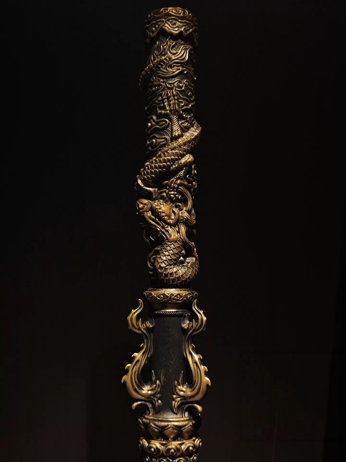 Mythic Black Wukong – Ruyi Jingu Bang 2.0 – Metal Retractable 1:1 Weapon – Journey to the West