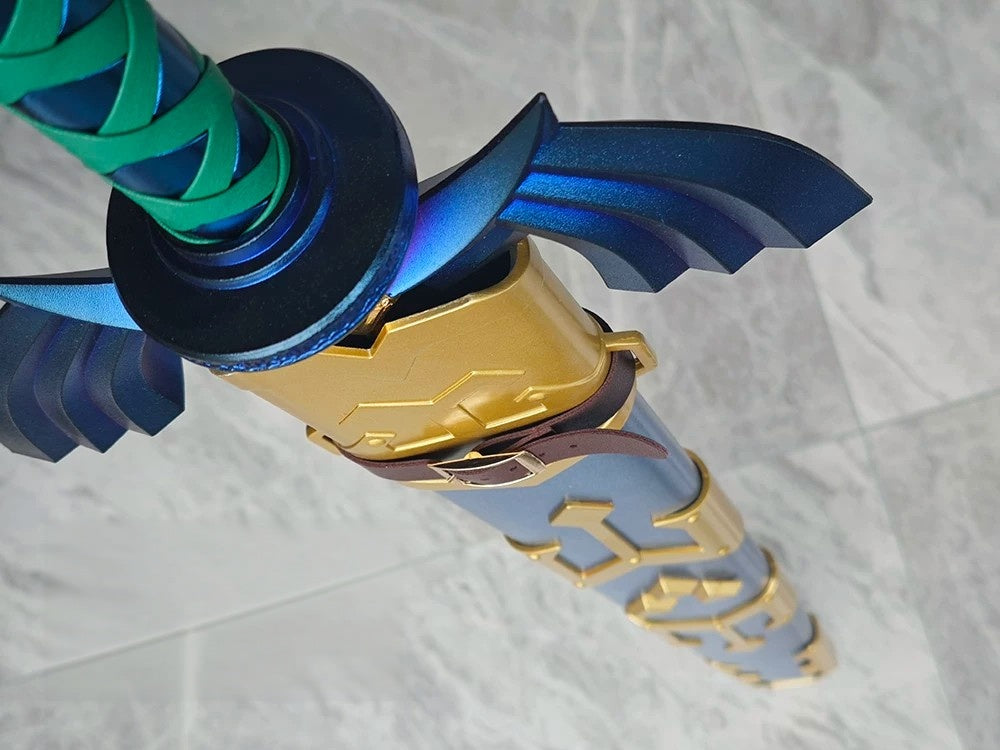 Master Sword Full Metal Model – Legend of Zelda Link 1:1 Weapon COS Prop – Unsharpened Blade