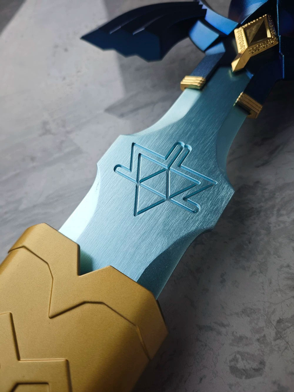 Master Sword Full Metal Model – Legend of Zelda Link 1:1 Weapon COS Prop – Unsharpened Blade