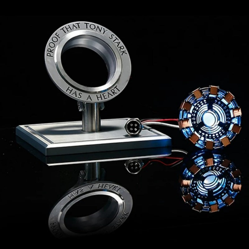 Iron Man Mark I Reactor Chest Lamp – 1:1 Scale | Unique Gift for Men | Desktop Tech Display Piece