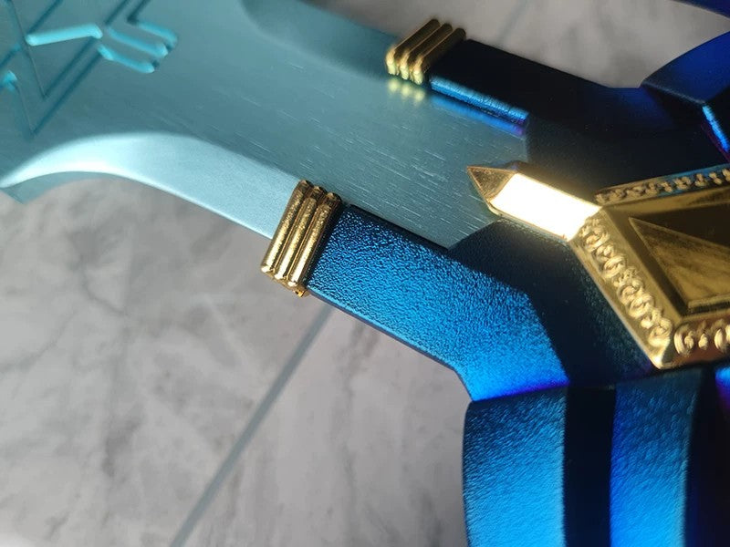 Master Sword Full Metal Model – Legend of Zelda Link 1:1 Weapon COS Prop – Unsharpened Blade