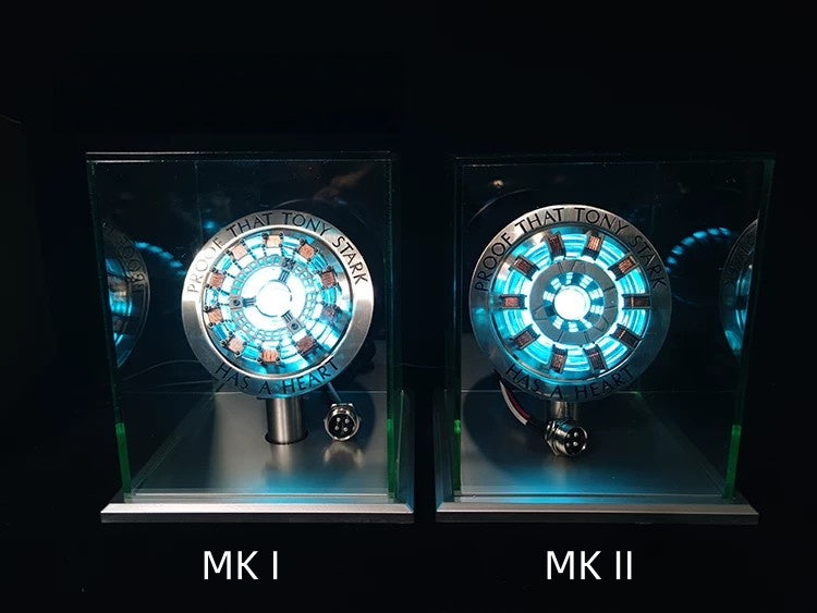 Iron Man Mark I Reactor Chest Lamp – 1:1 Scale | Unique Gift for Men | Desktop Tech Display Piece