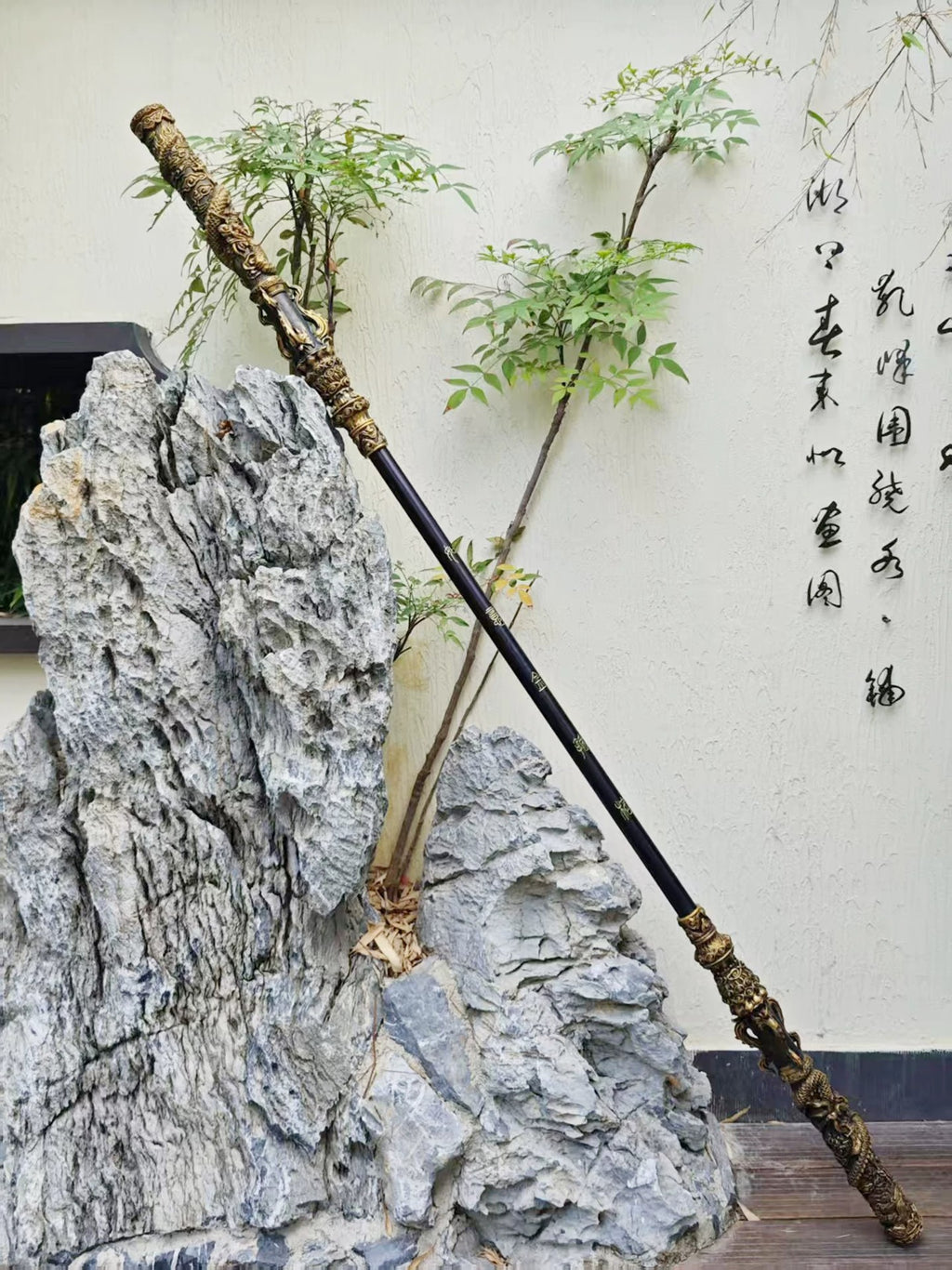 Mythic Black Wukong – Ruyi Jingu Bang 2.0 – Metal Retractable 1:1 Weapon – Journey to the West