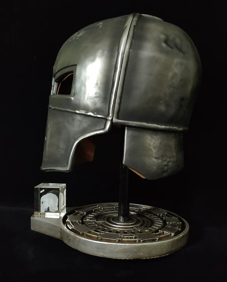 Iron Man Mark I Helmet – 1:1 Full Metal – Vintage Steampunk Collectible