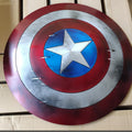 Captain America Shield 2.0 - Full Metal 1:1 Scale Aluminum Reforged Shield - Marvel Hero Prop Replica