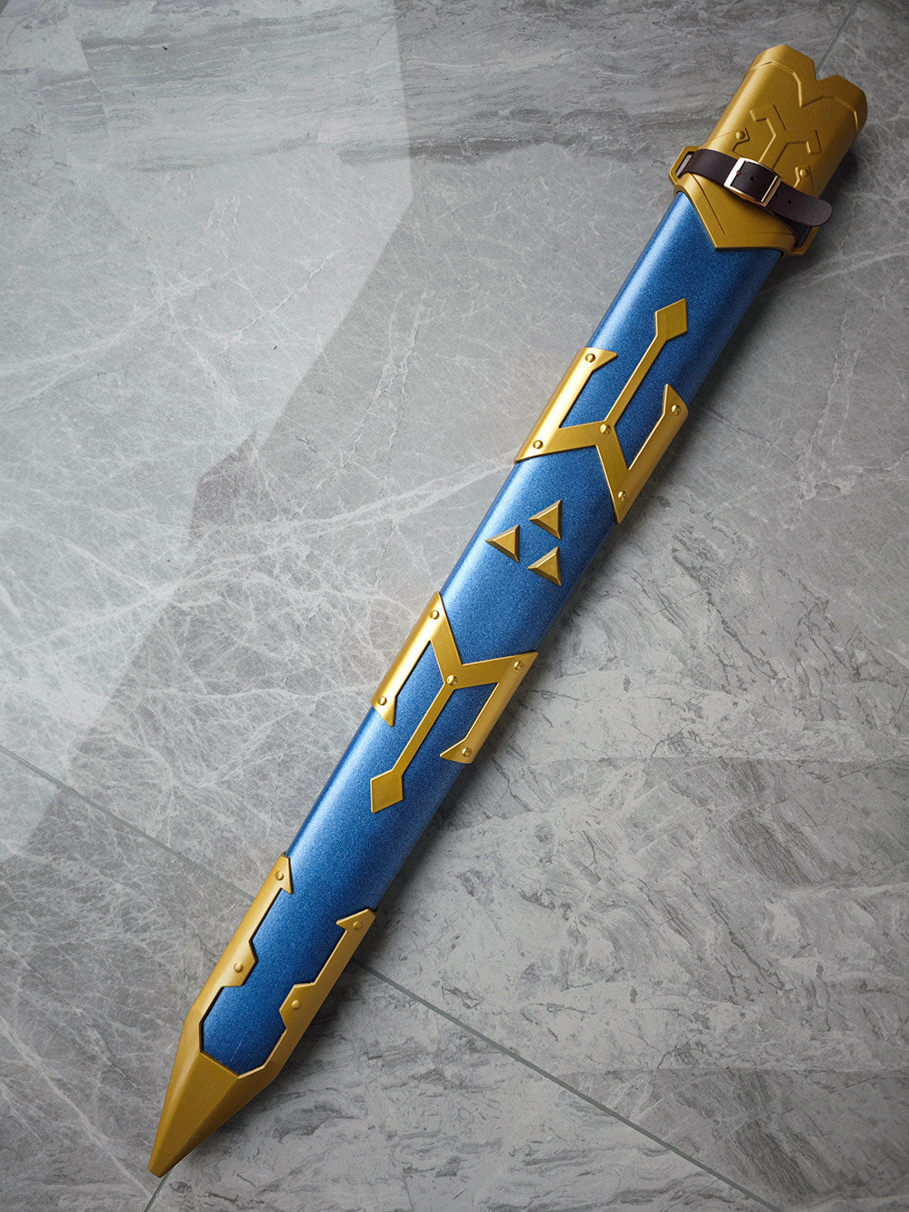 Master Sword Full Metal Model – Legend of Zelda Link 1:1 Weapon COS Prop – Unsharpened Blade