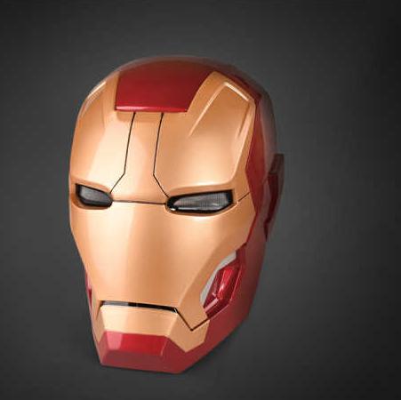 Avengers Iron Man Helmet – Wearable Display Model – 1:1 Scale – Remote &amp; Motion Sensor – Motorized